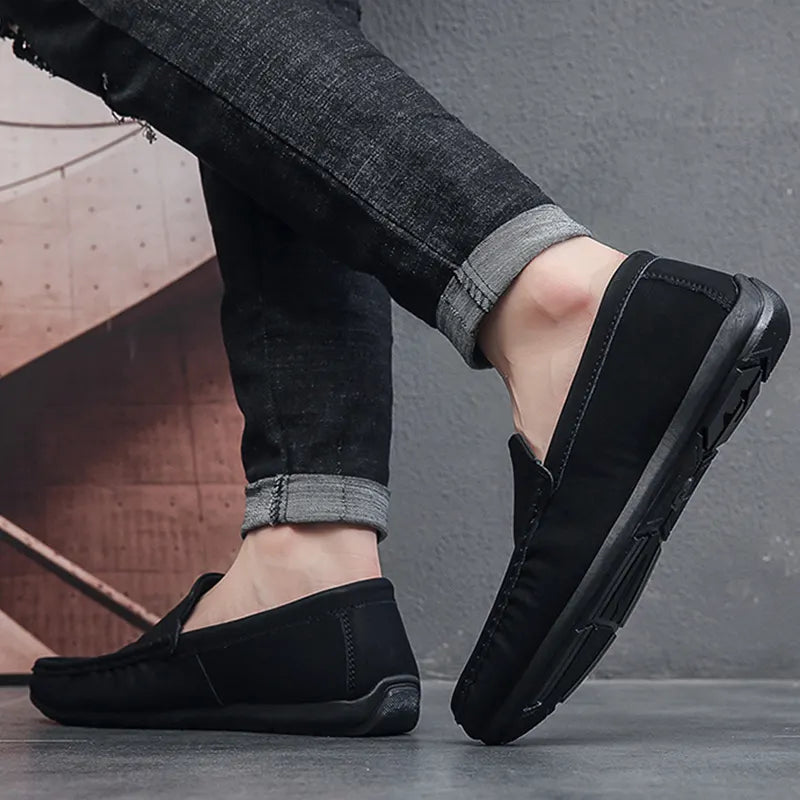 Mocassins Prestige – Cuir Véritable, Respirants, Élégance Décontractée