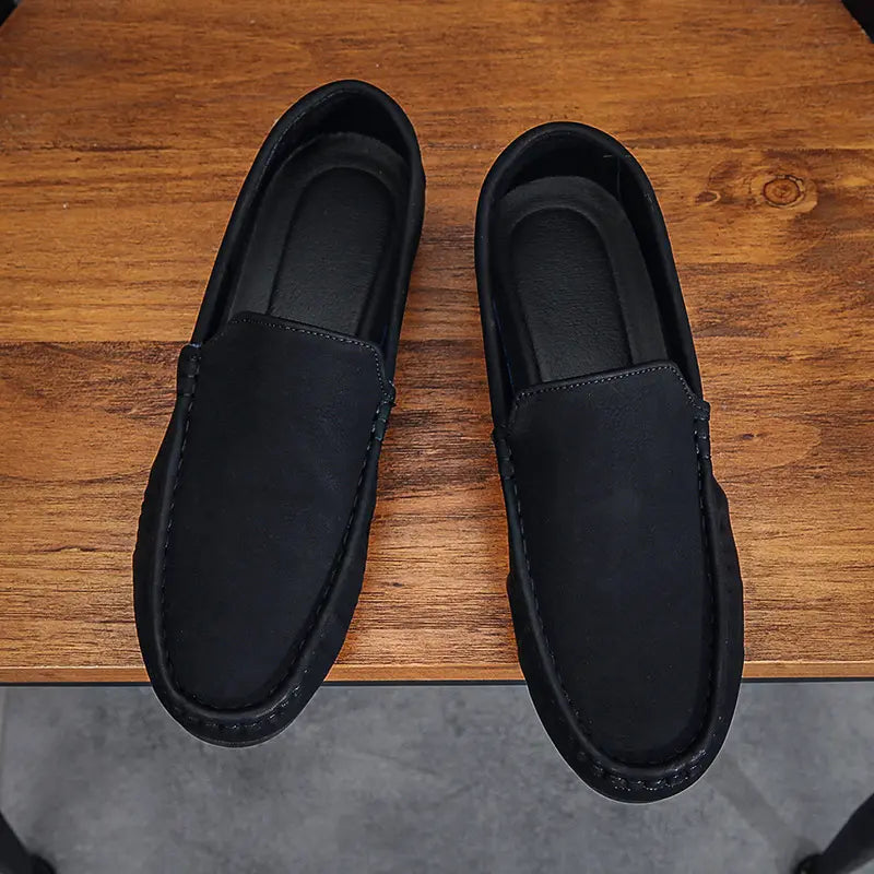 Mocassins Prestige – Cuir Véritable, Respirants, Élégance Décontractée