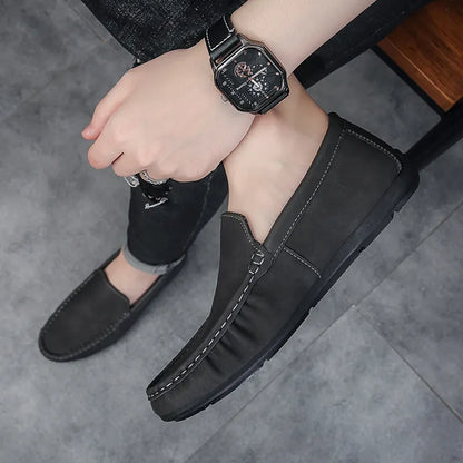 Mocassins Prestige – Cuir Véritable, Respirants, Élégance Décontractée